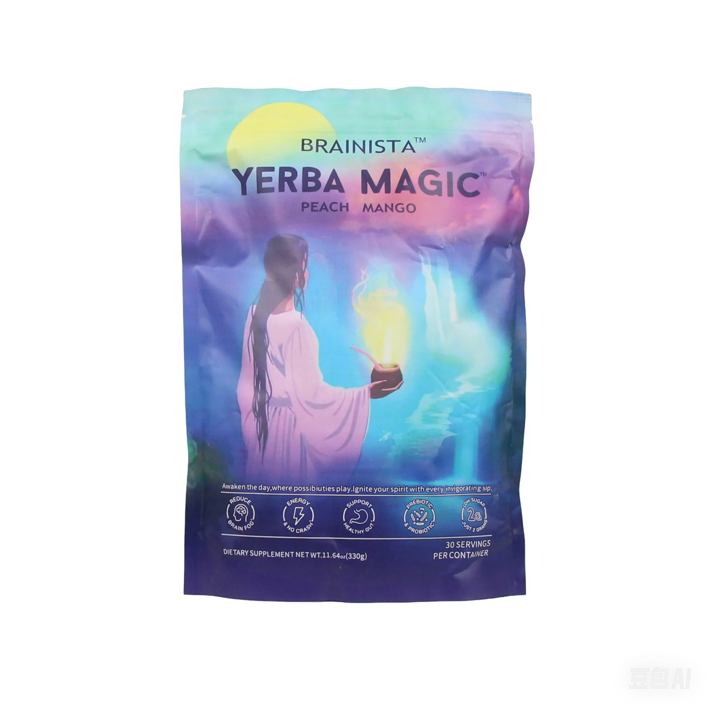 Yerba Magic 3-en-1 | Energía Limpia con Extractos Fitoactivos | Suplemento Natural para Cerebro y Salud Digestiva