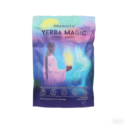 Yerba Magic 3-en-1 | Energía Limpia con Extractos Fitoactivos | Suplemento Natural para Cerebro y Salud Digestiva